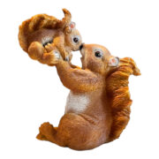 Figurka wiewiórki z dzieckiem