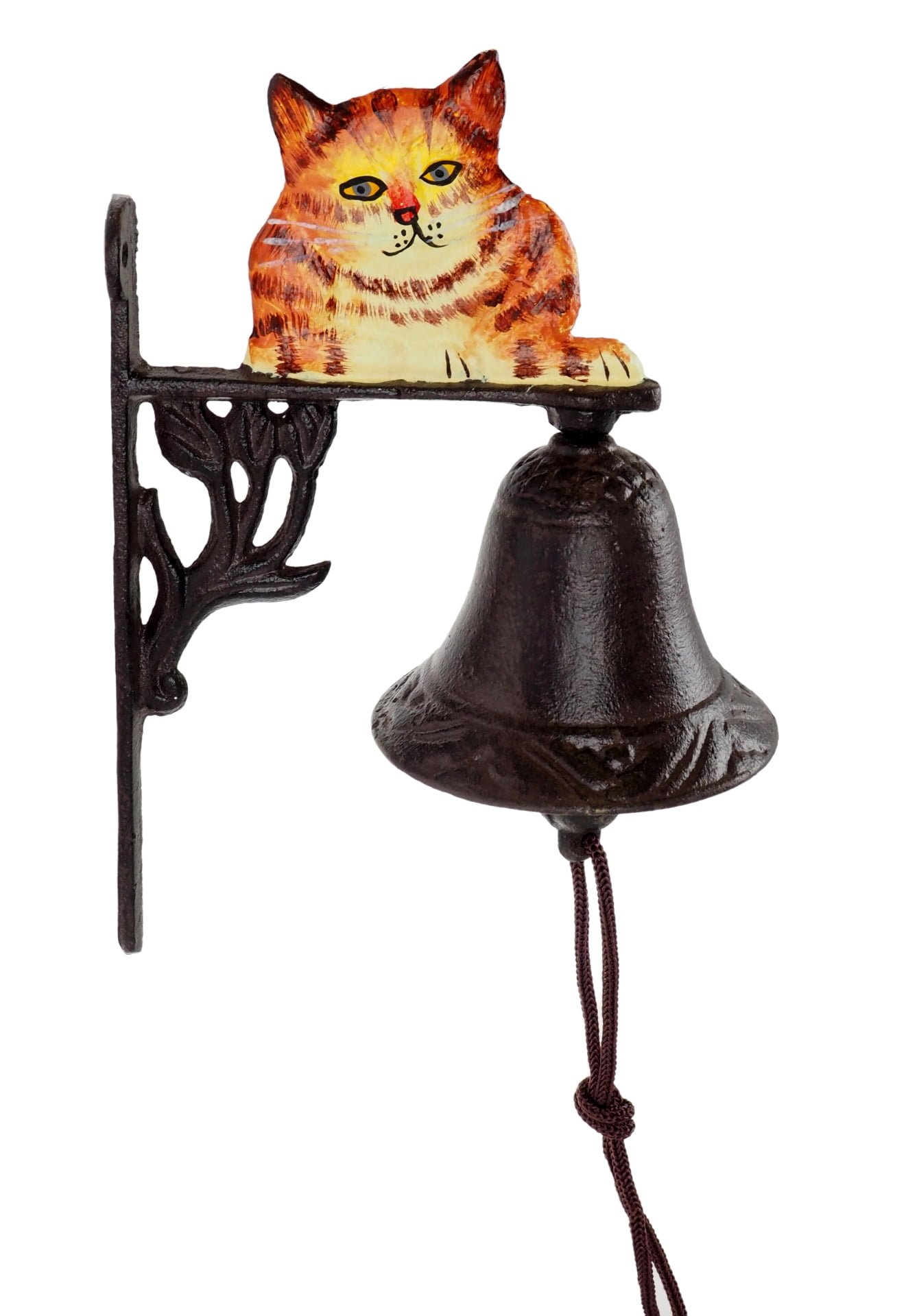 rudy kot i żeliwny dzwonek