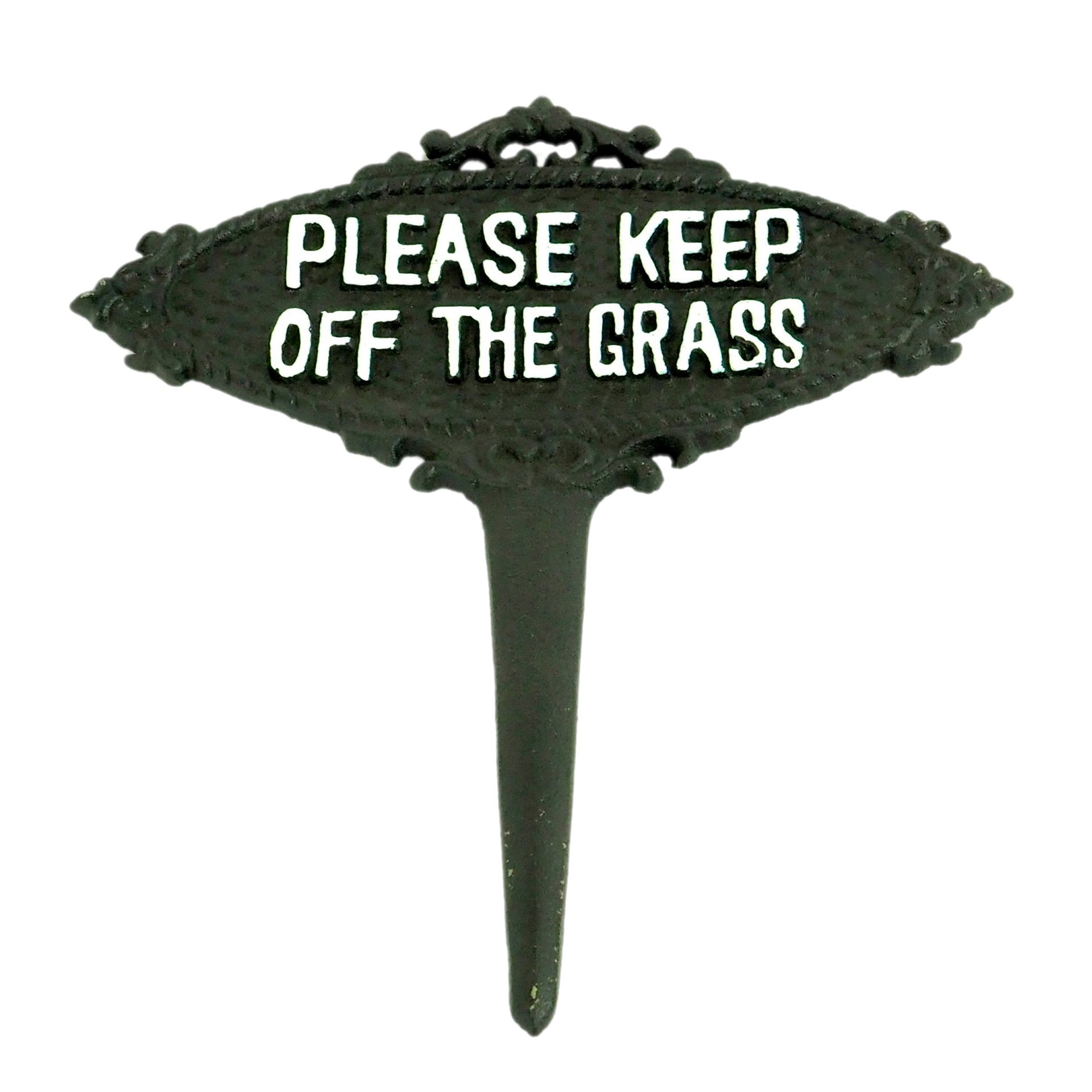 znak z napisem nie deptać trawy